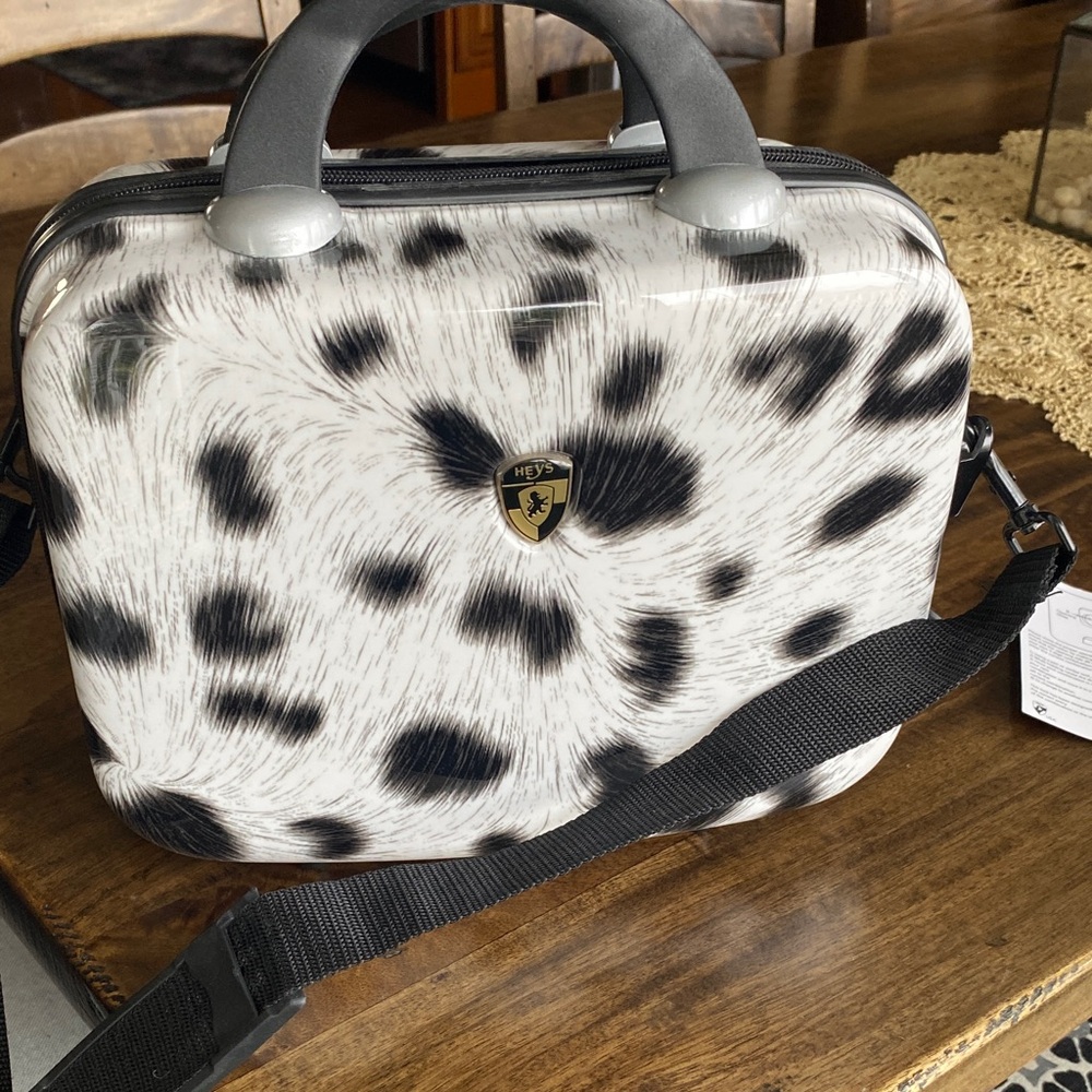 HEYS Black & White Dalmatian Print Hard Case Beaty